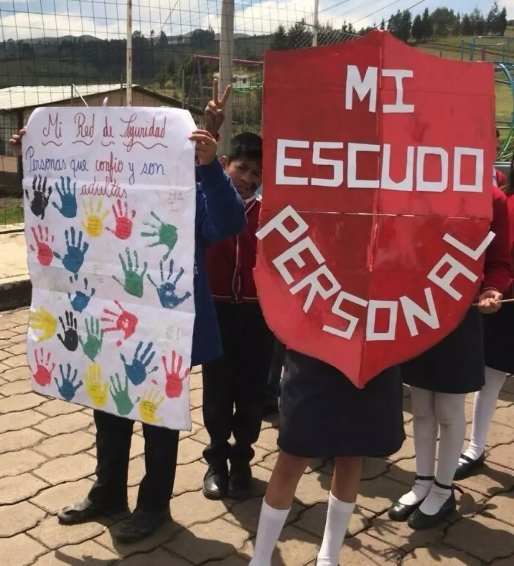 Mi escudo personal I have the right to feel safe
